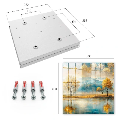Caja de llaves Armonía otoñal