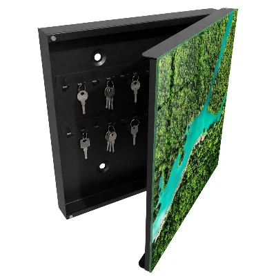 Armario de llaves Paraíso verde
