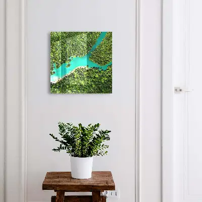 Armario de llaves Paraíso verde