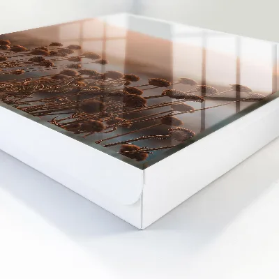 Caja de llaves Paisaje otoñal