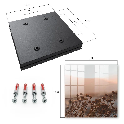 Caja de llaves Paisaje otoñal