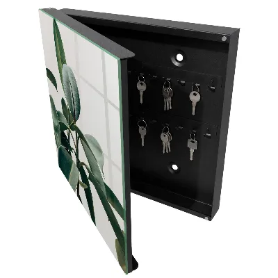 Armario llaves de pared Hojas de ficus