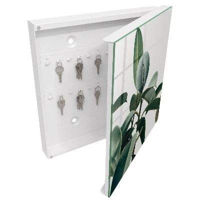 Armario llaves de pared Hojas de ficus