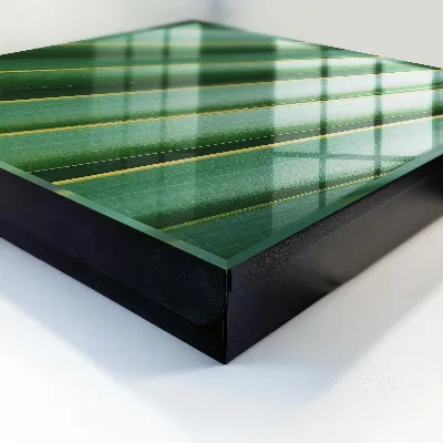 Caja de llaves Patrón de hojas