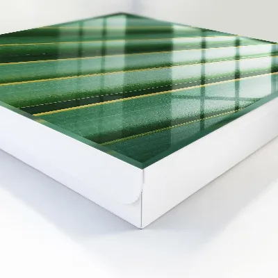 Caja de llaves Patrón de hojas