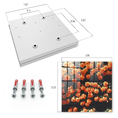 Caja de llaves Abundancia floreciente