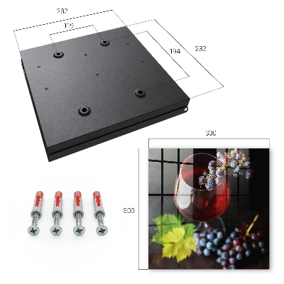 Caja de llaves Uvas de vino