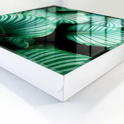 Caja de llaves Hojas verdes