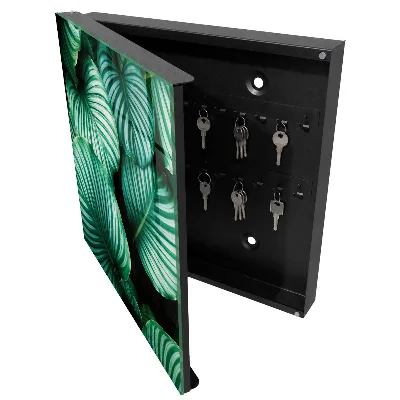 Caja de llaves Hojas verdes