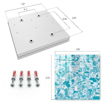 Caja de llaves Remolinos de agua