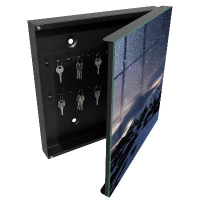 Armario llaves de pared Montañas Nocturnas