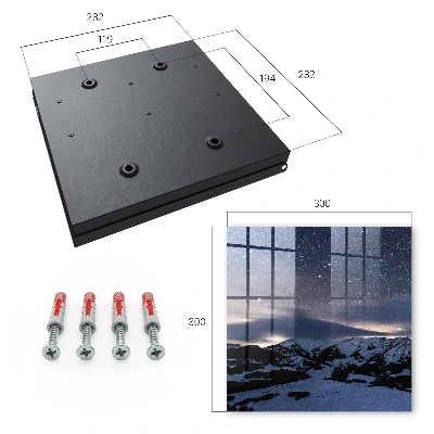 Armario llaves de pared Montañas Nocturnas