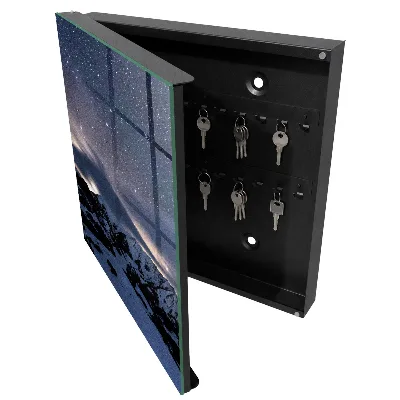 Armario llaves de pared Montañas Nocturnas