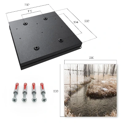 Caja de llaves Río de invierno