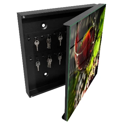 Caja de llaves Uvas y vino