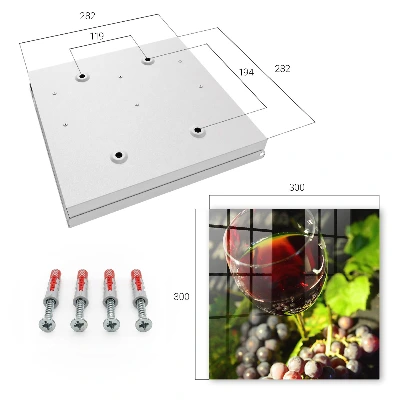 Caja de llaves Uvas y vino