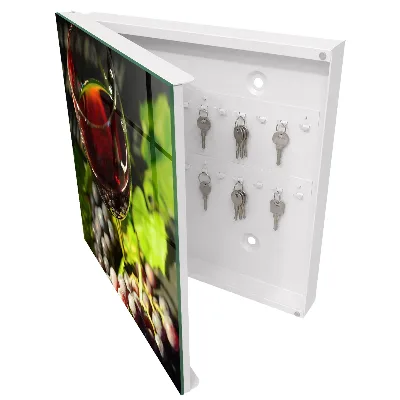 Caja de llaves Uvas y vino