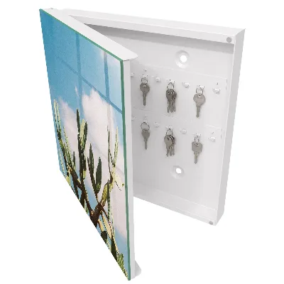 Caja de llaves Cactus verde