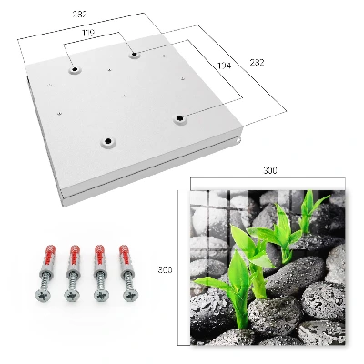 Armario llaves de pared Naturaleza verde
