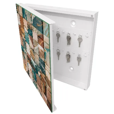 Armario llaves de pared Mosaico tonal