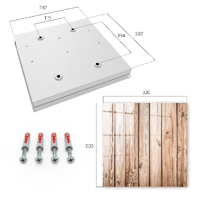 Caja de llaves Tablas de madera