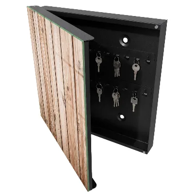 Caja de llaves Tablas de madera
