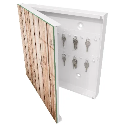 Caja de llaves Tablas de madera