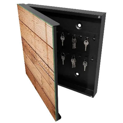 Armario de llaves Tablas de madera