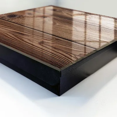 Armario llaves de pared Patrón de madera
