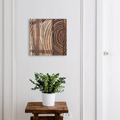 Caja de llaves Ondas de madera