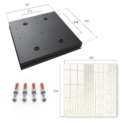 Caja de llaves Arcos geométricos