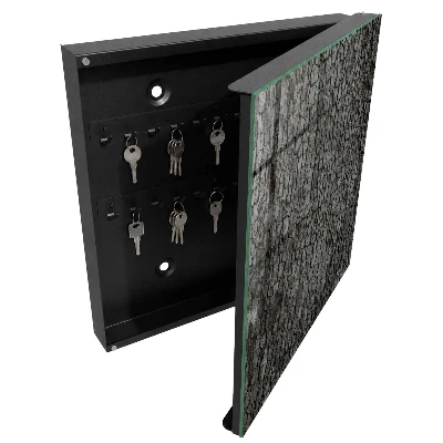 Armario llaves de pared Corteza de árbol