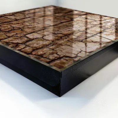 Caja de llaves Corteza de árbol