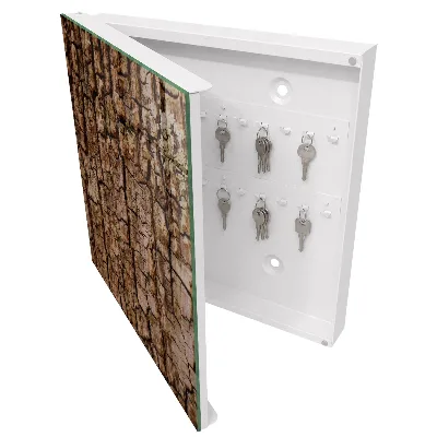 Caja de llaves Corteza de árbol