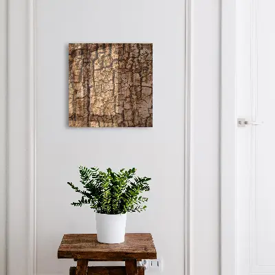 Caja de llaves Corteza de árbol