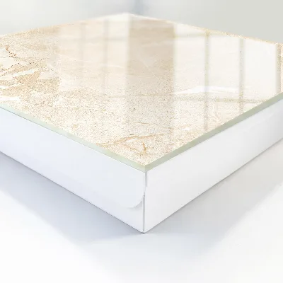 Caja de llaves Patrón beige