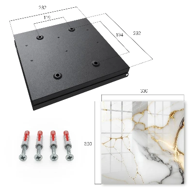 Caja de llaves Elegancia del mármol