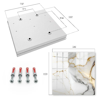 Caja de llaves Elegancia del mármol