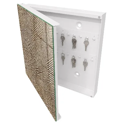 Armario llaves de pared Patrón geométrico
