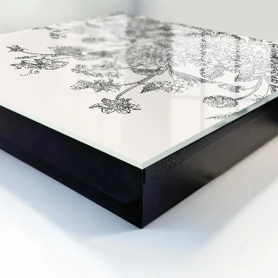 Armario llaves de pared Elegancia floral