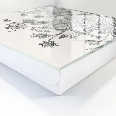 Armario llaves de pared Elegancia floral