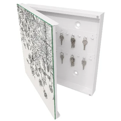 Armario llaves de pared Elegancia floral