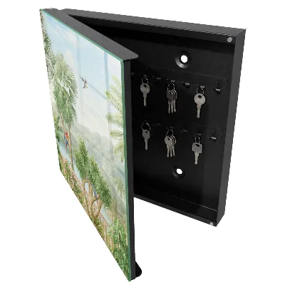 Caja de llaves Paraíso tropical