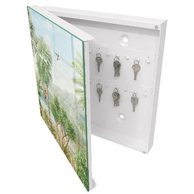 Caja de llaves Paraíso tropical
