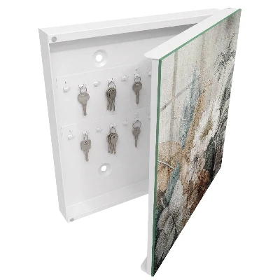 Armario llaves de pared Flores naturaleza