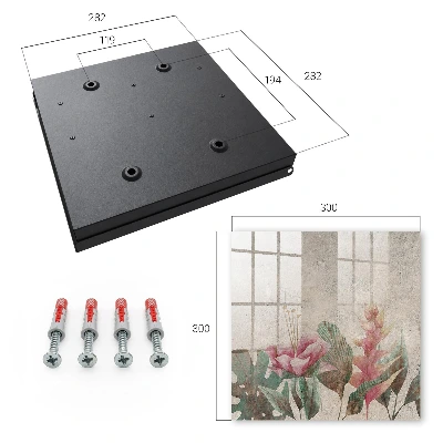 Caja de llaves Elegancia botánica