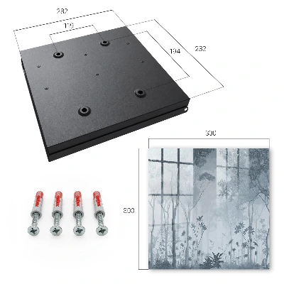 Caja de llaves Bosque brumoso