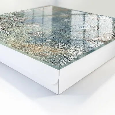 Caja de llaves Estampado floral