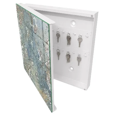 Caja de llaves Estampado floral