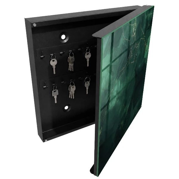 Armario llaves de pared Elegancia verde